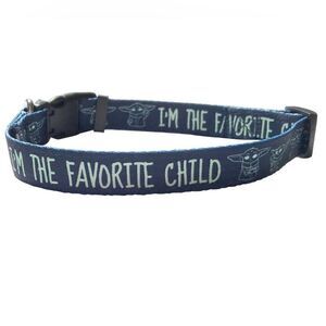 Star Wars Disney Mandelorian "The Favorite Child" Dog Collar NWOT Size M